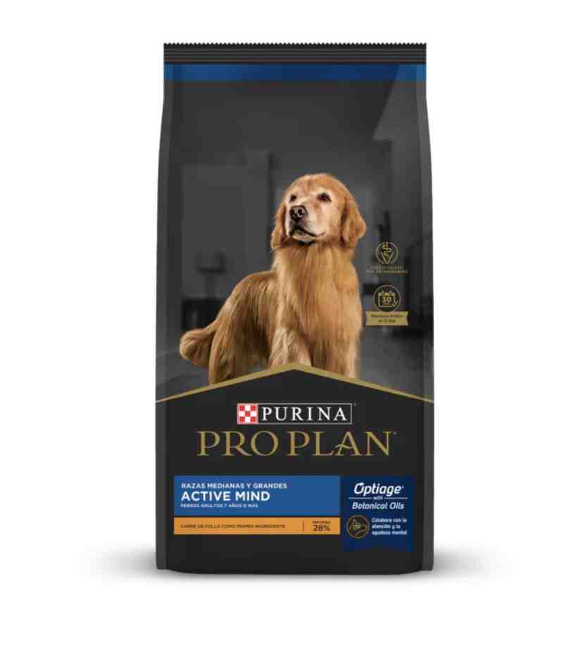 PRO PLAN ACTIVE MIND PERRO MEDIA/GRANDE +7 X 15KG